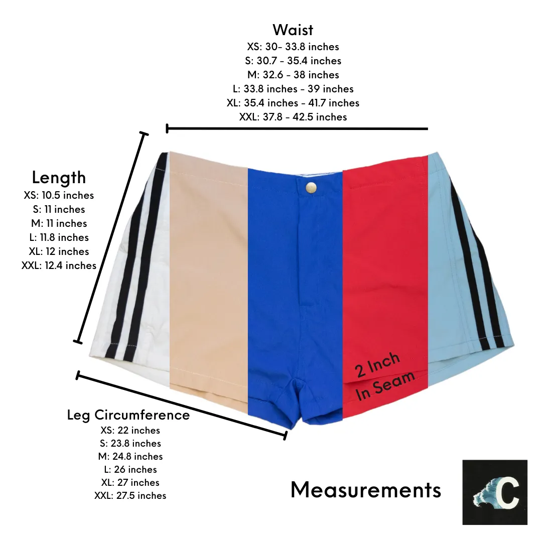 2 Inch Seam Shorts