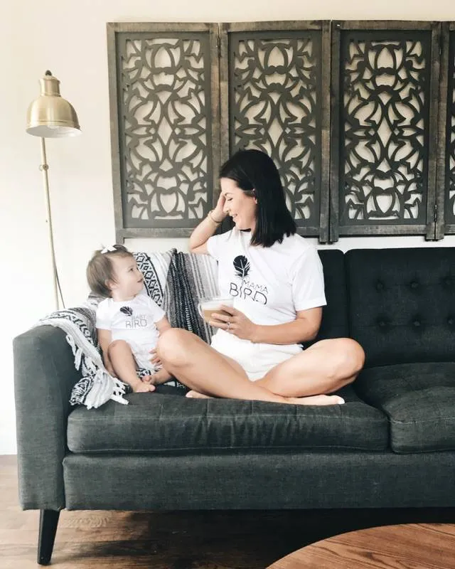 2 Piece Sets for Mama   Me - Mama Bird, Baby Bird