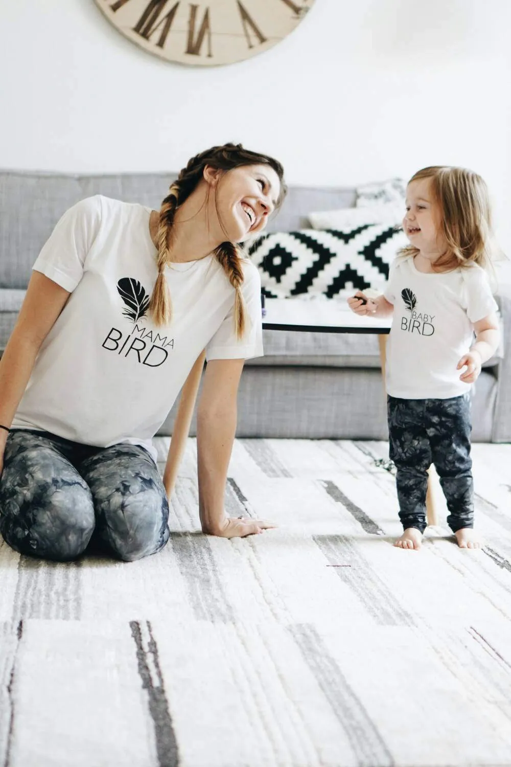 2 Piece Sets for Mama   Me - Mama Bird, Baby Bird