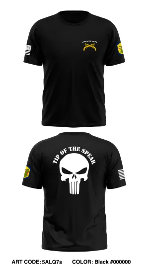 233rd MP Co, 2nd PLT "Punishers" Store 1 Core Men's SS Performance Tee - 5ALQ7s