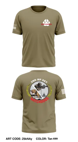 2nd MP Det Core Men's SS Performance Tee - Z6kNAy