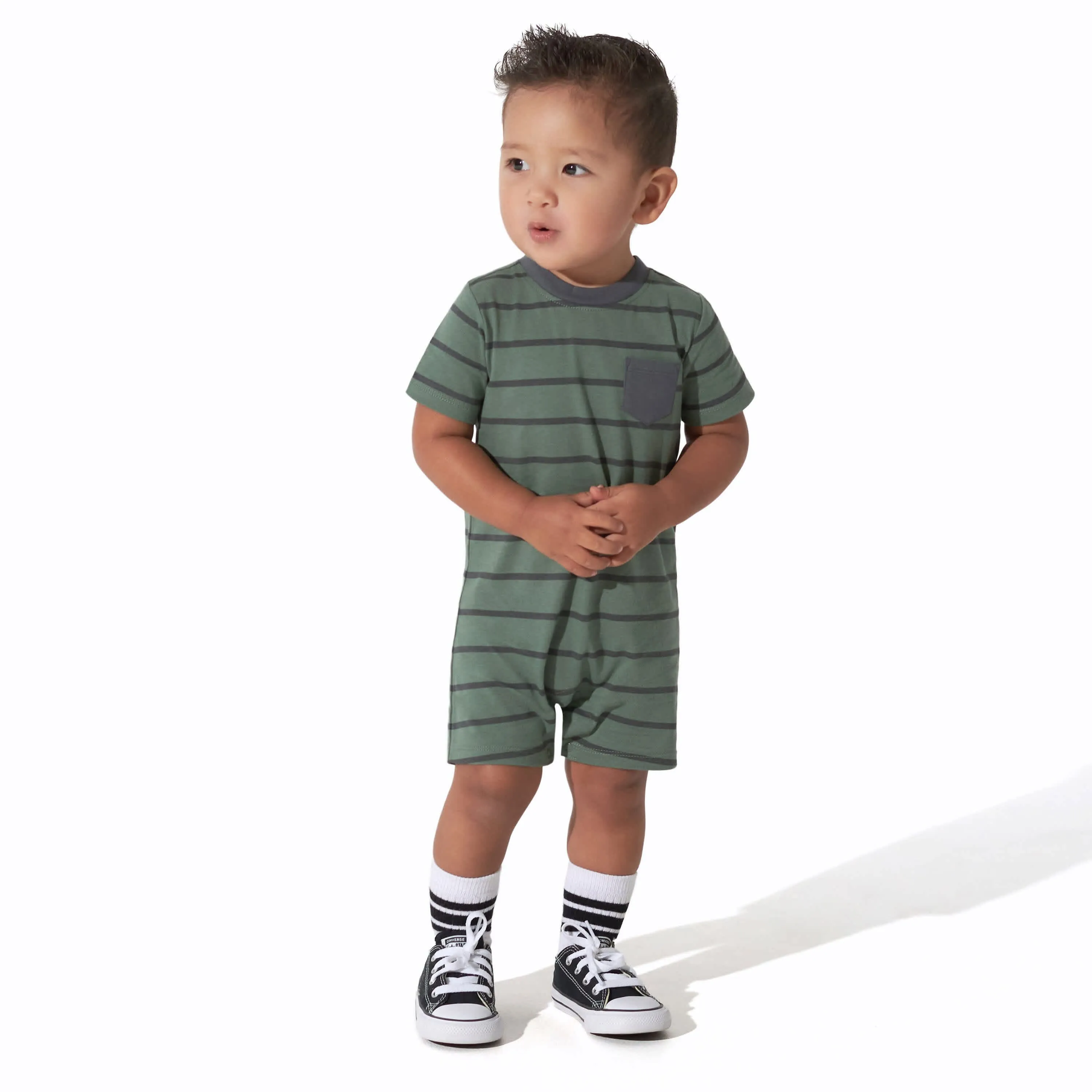 3-Pack Baby Boys Unbearably Cute Rompers