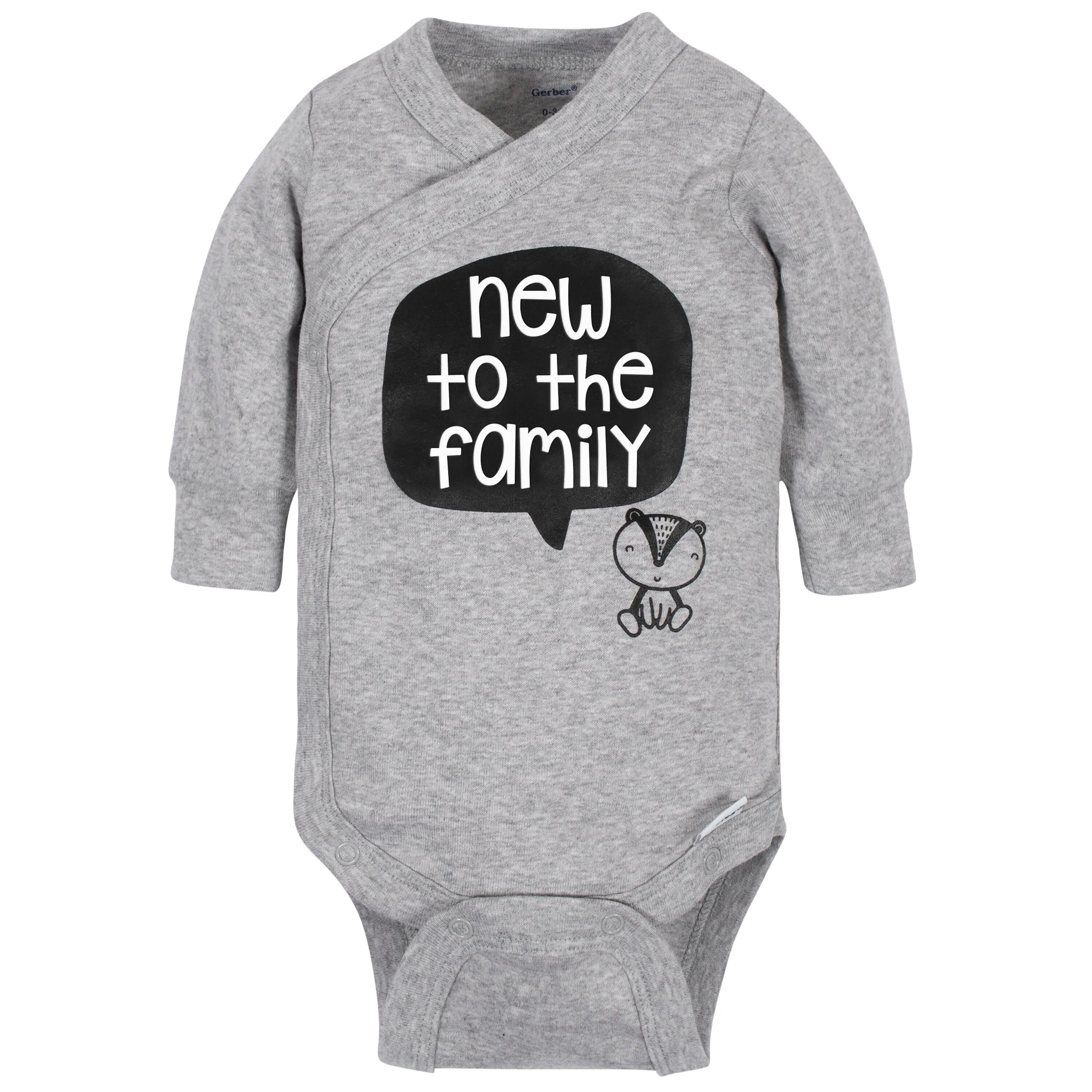 3-Piece Baby Boys Comfy Stretch Badger Onesies® Bodysuit, Footed Pant and Cap Set
