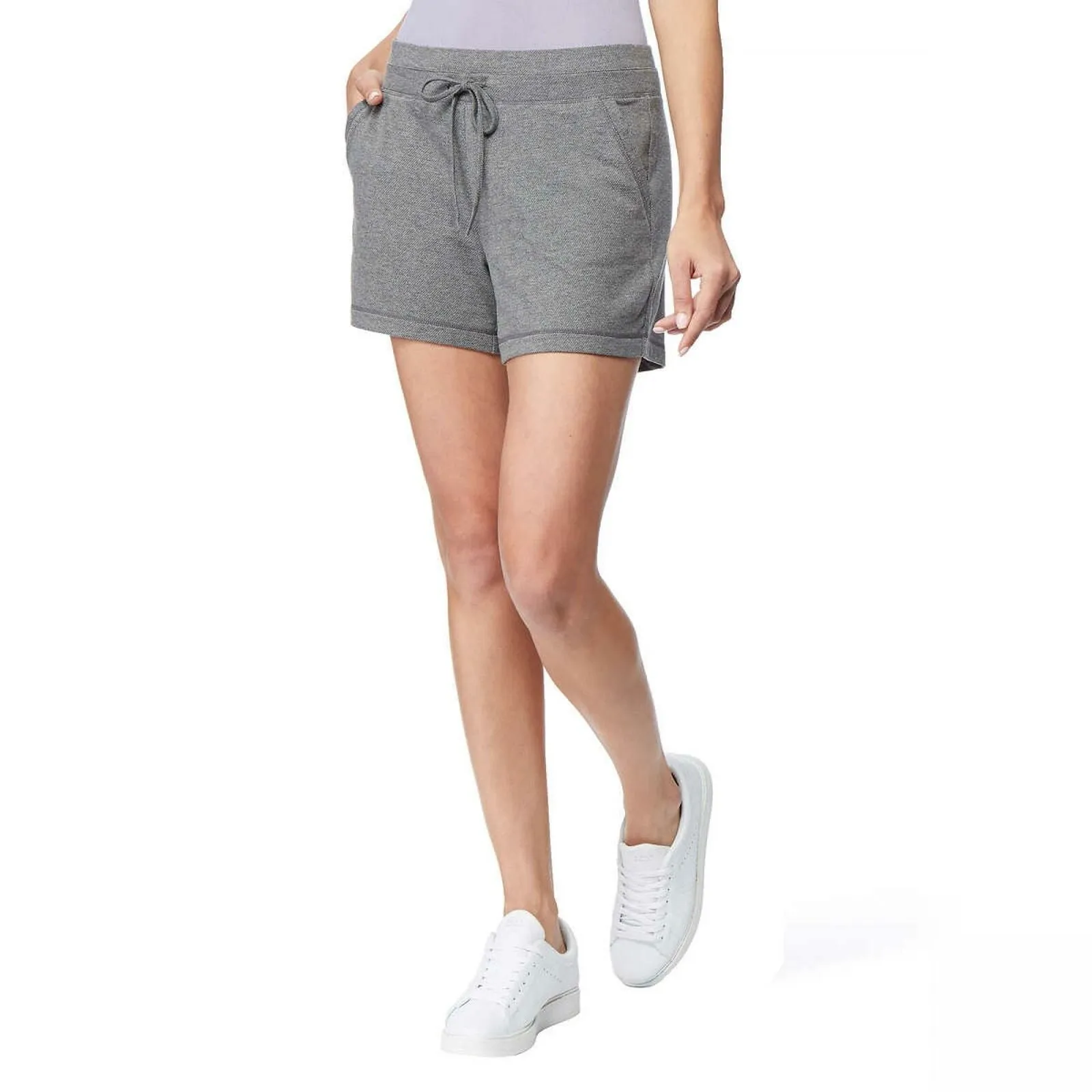 32 Degrees Cool Women's 2 Pack Pull-On French Terry Shorts