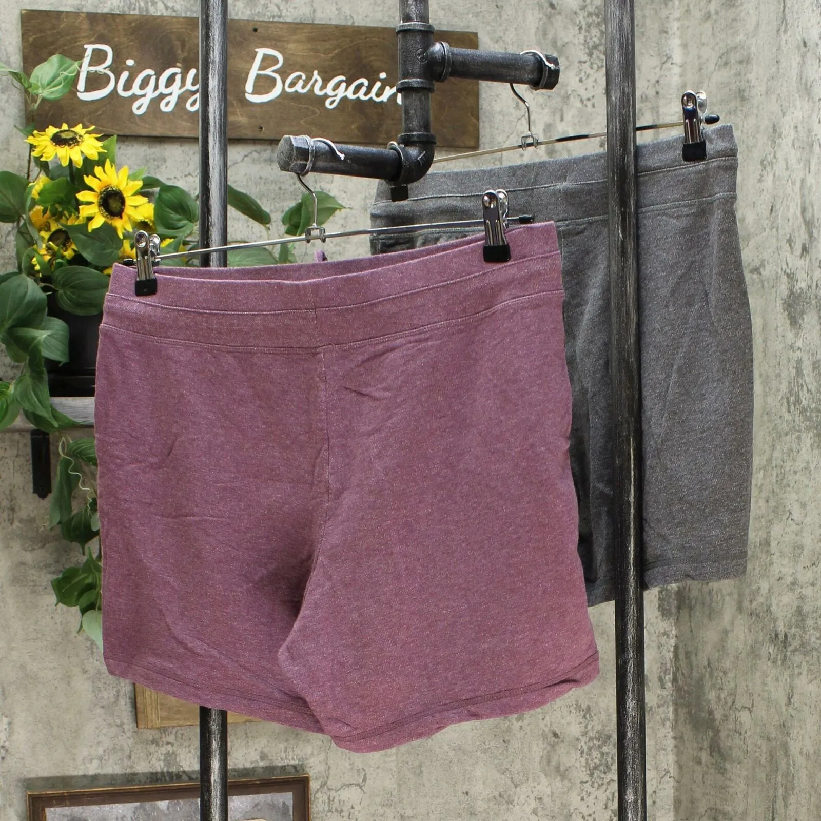 32 Degrees Cool Women's 2 Pack Pull-On French Terry Shorts