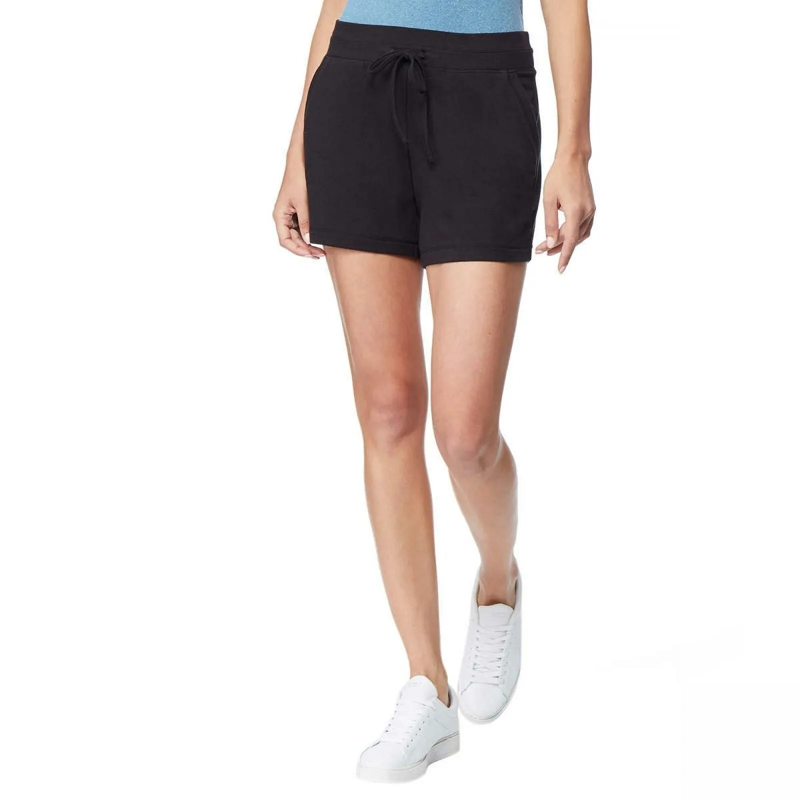 32 Degrees Cool Women's 2 Pack Pull-On French Terry Shorts