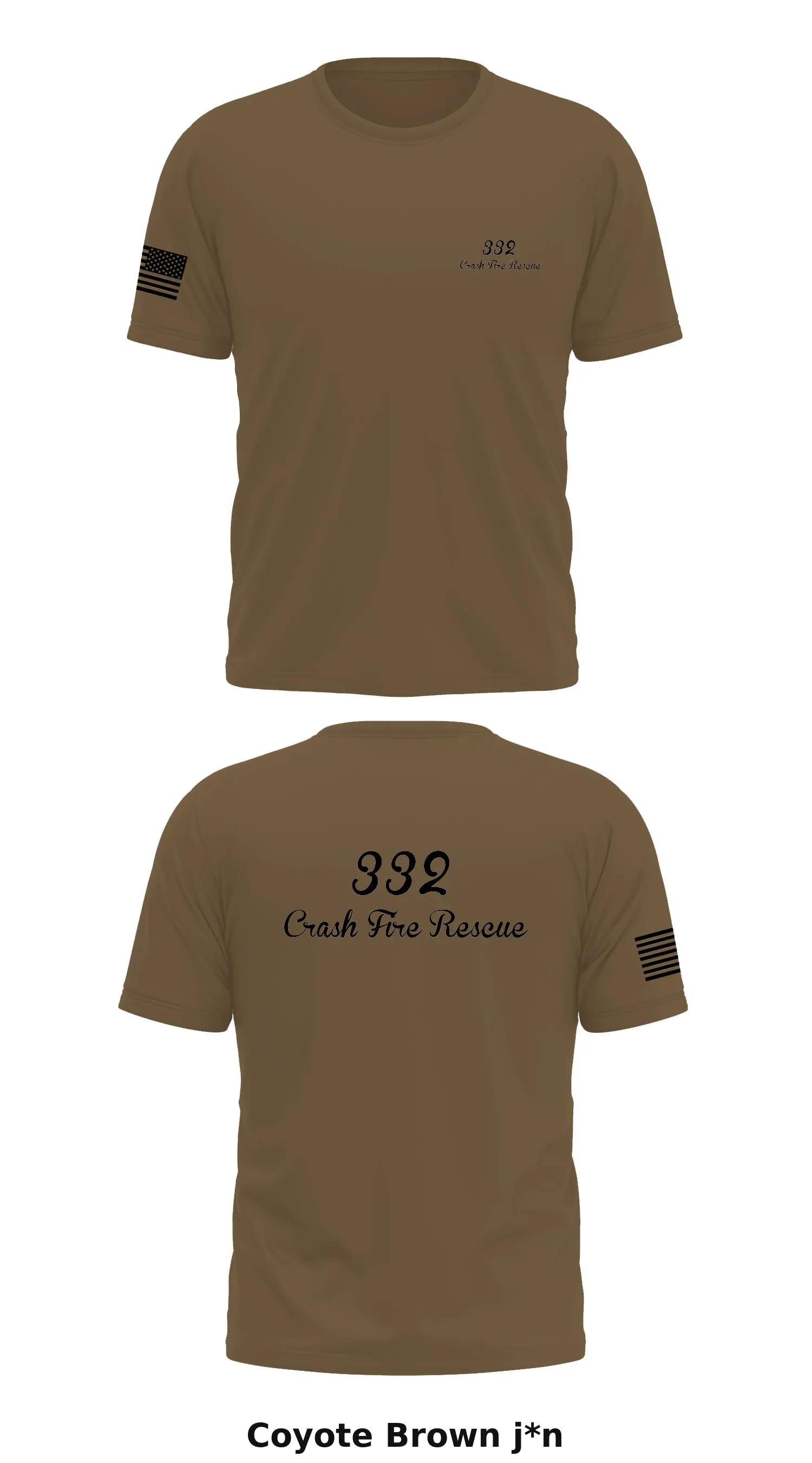 332 Crash Fire Rescue Store 1 Core Men's SS Performance Tee - j*n