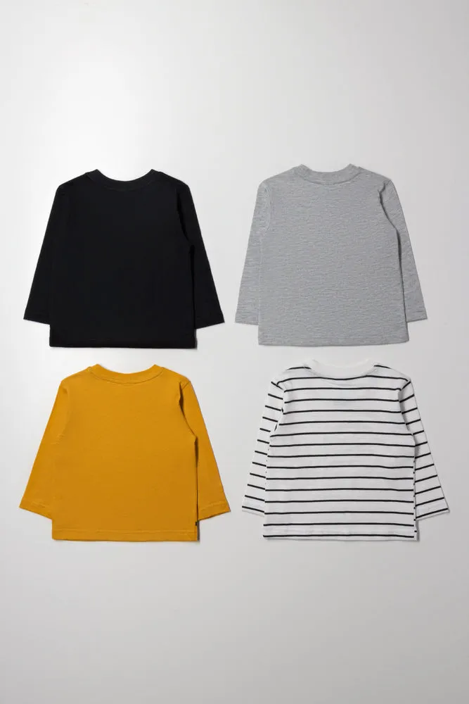 4 Pack T-Shirts Multi