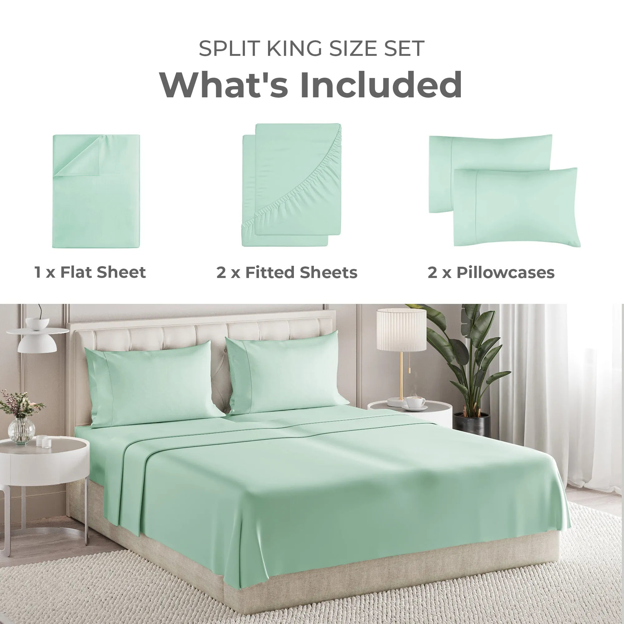 4 Piece Sheet Set (New Colors)