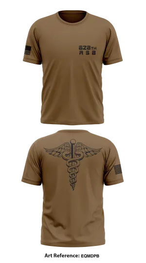 628th ASB Store 1 Core Men's SS Performance Tee - eqMDPb