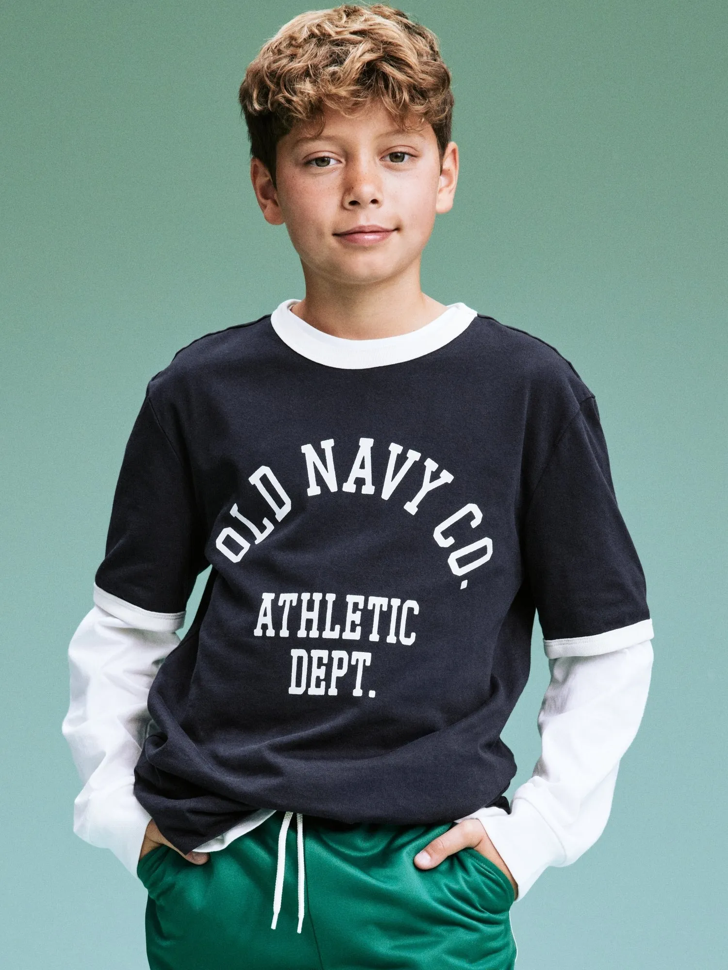 94 Gender-Neutral Logo-Graphic T-Shirt for Kids