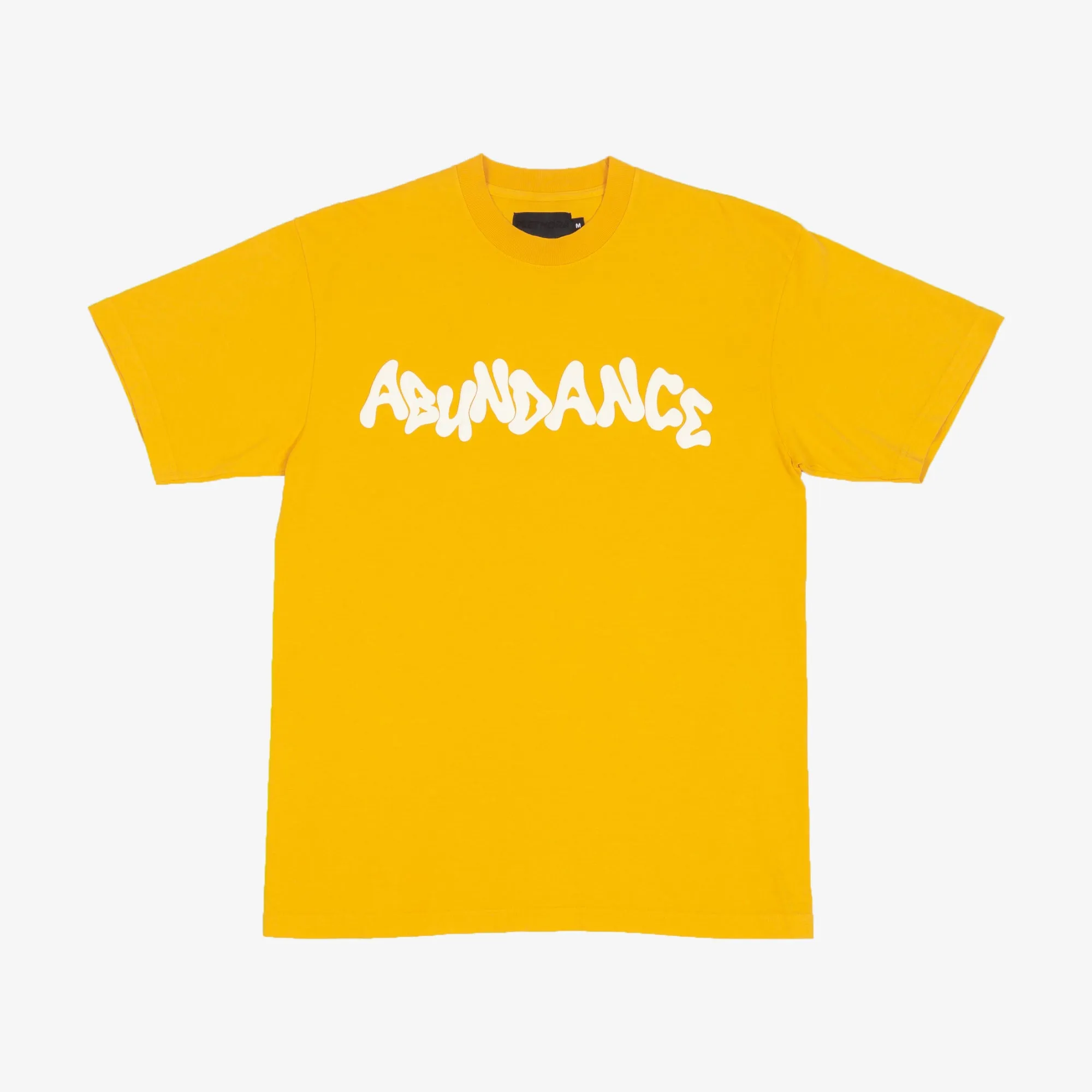 ABUNDANCE "Wave" Logo Tee - Gold
