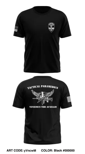 Ada County Tactical Paramedics Store 1 Core Men's SS Performance Tee - yVncwM