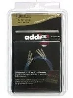 Addi Click Turbo and Long Tip Lace Cords, 3-pack with Connector