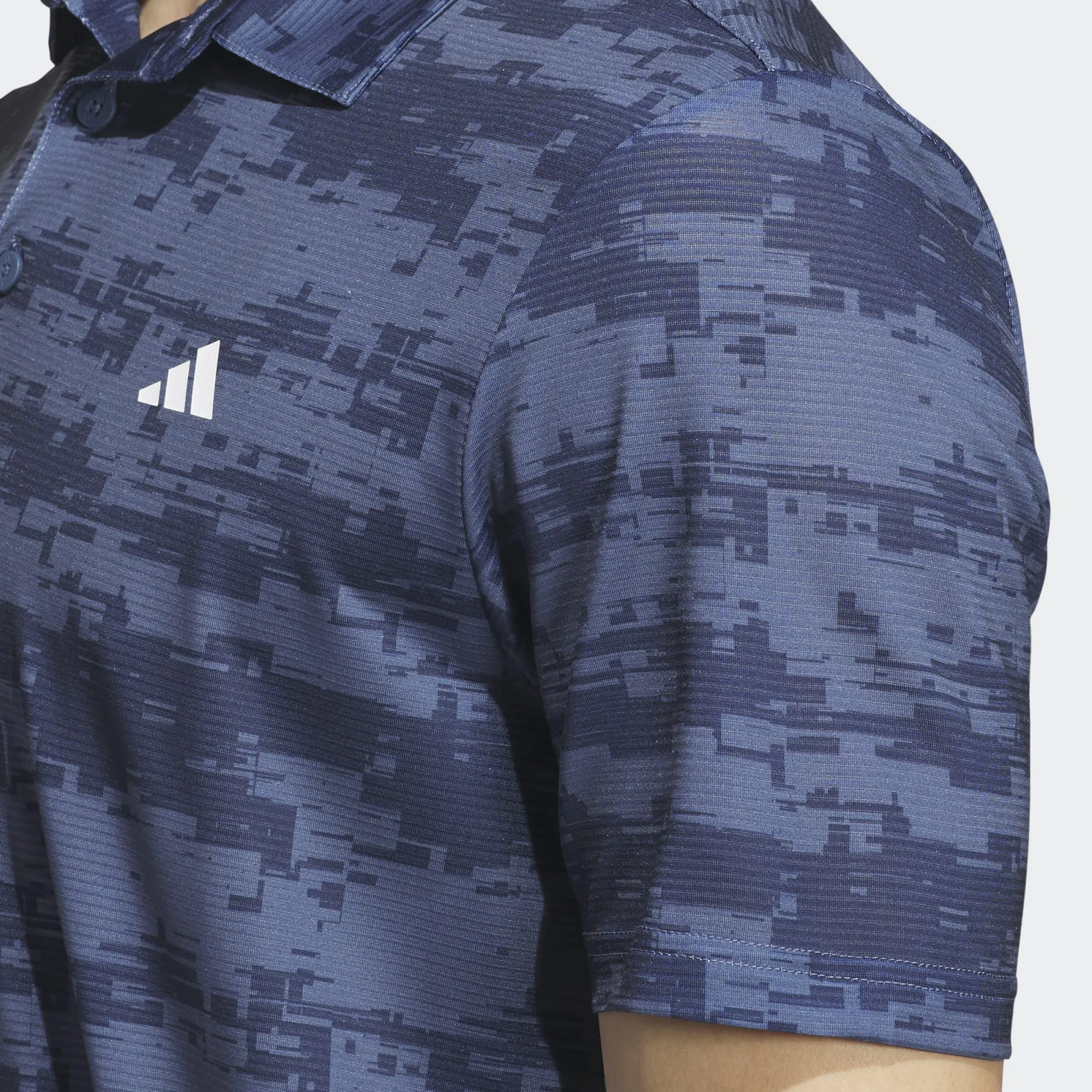 adidas HEAT.RDY Stripe Golf Polo Shirt