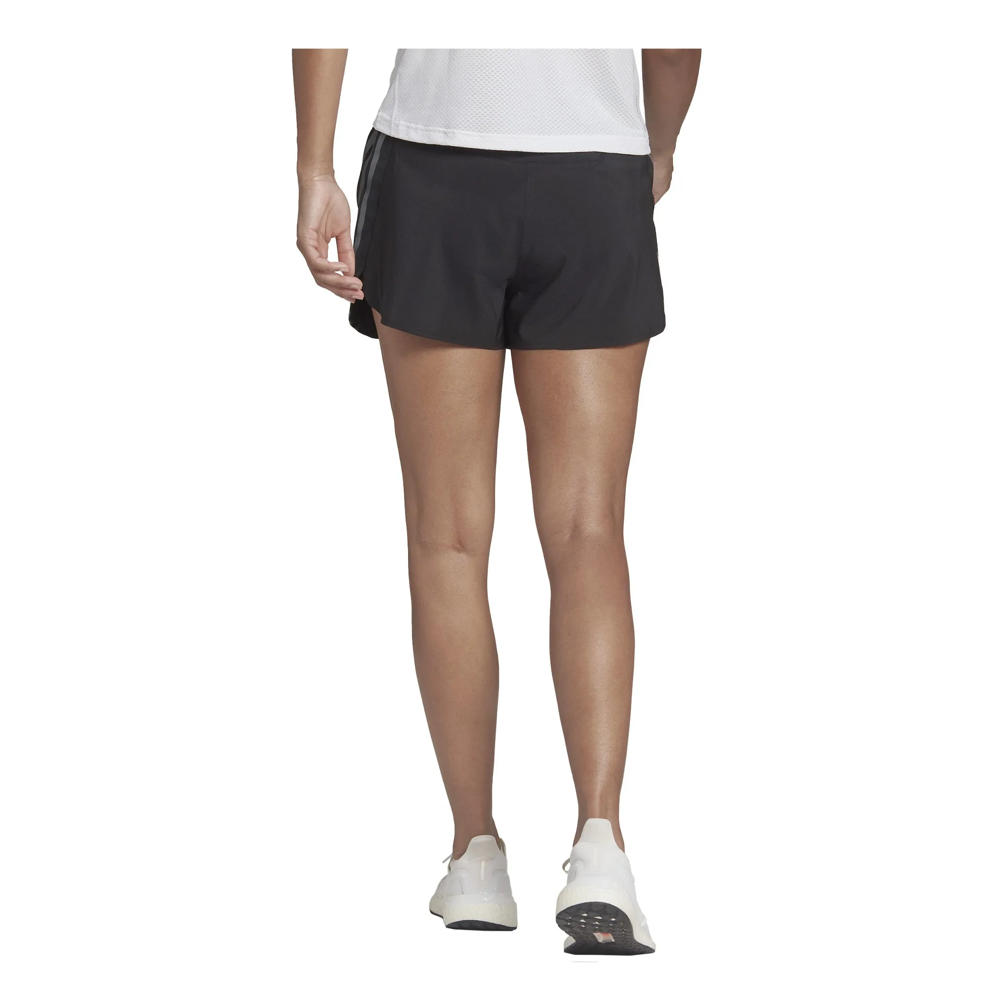 ADIDAS SHORT DE COURSE 3" RUN ICONS 3-STRIPES - FEMME