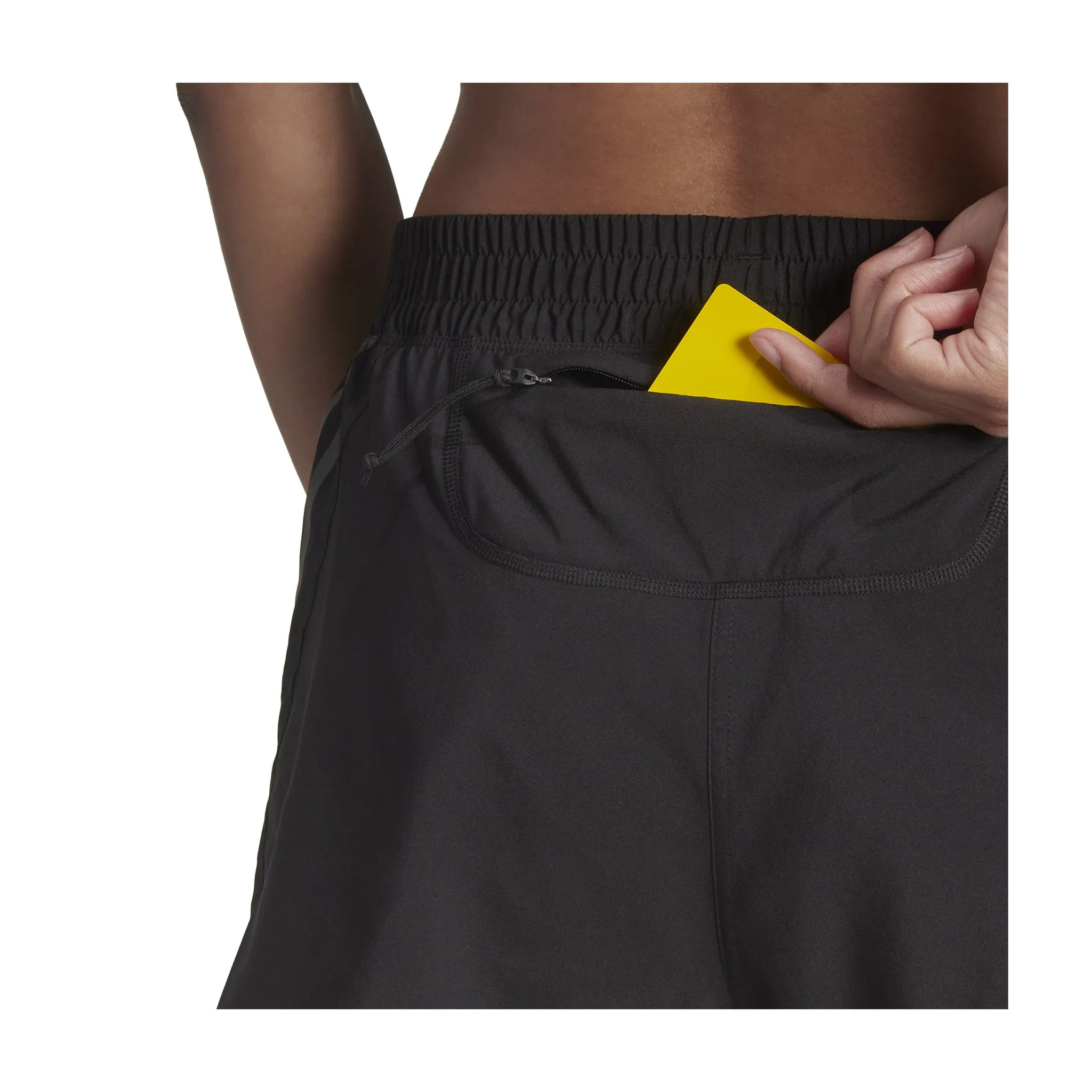 ADIDAS SHORT DE COURSE 3" RUN ICONS 3-STRIPES - FEMME