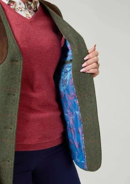 Alan Paine Women's Combrook Shooting Waistcoat Heath