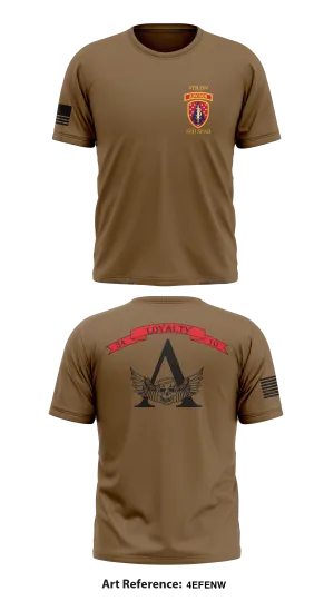 Alpha Battery, 4th BN, 3SFAB Team 3410 Store 1 Core Men's SS Performance Tee - 4EfENW