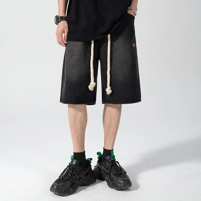 American Simple Versatile Denim Shorts
