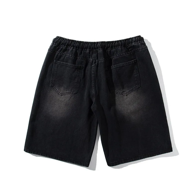 American Simple Versatile Denim Shorts