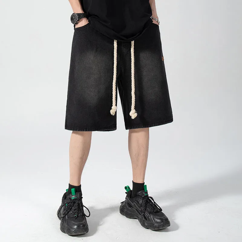 American Simple Versatile Denim Shorts