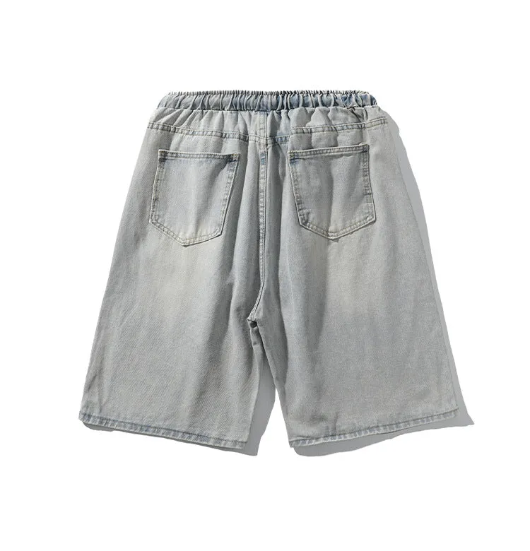 American Simple Versatile Denim Shorts