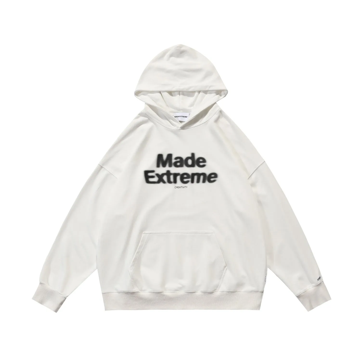 American Street National Fashion Brand Basic Sweater Men's And Women's Couples Loose Washed Pullover Hoodie