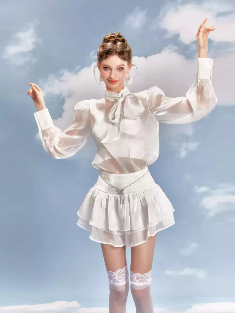 Angel Sheer Bow Set