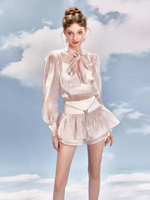 Angel Sheer Bow Set