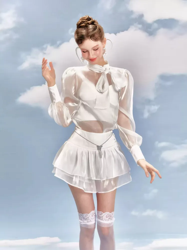 Angel Sheer Bow Set