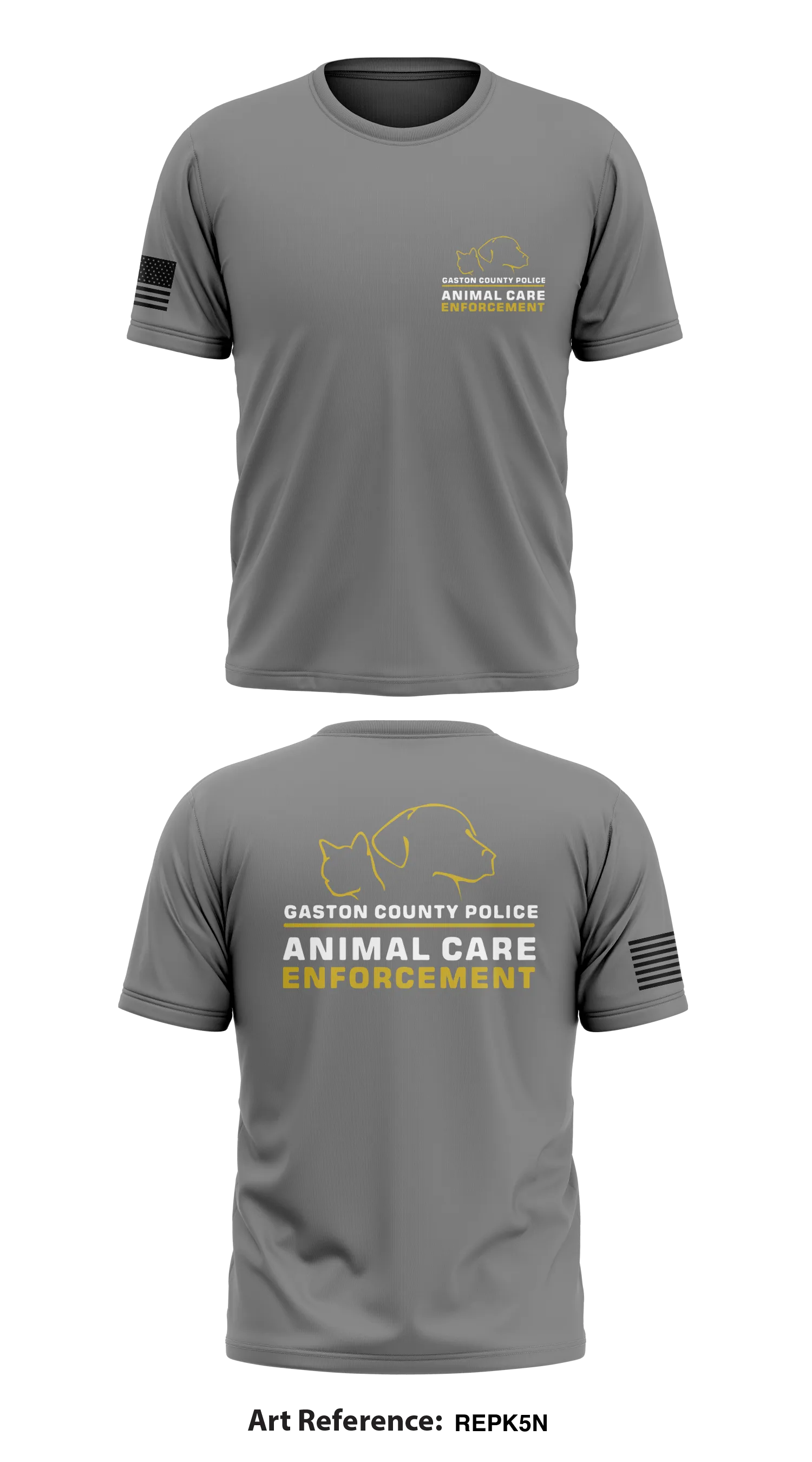 Animal Care and Enforcement Store 1 Core Men's SS Performance Tee - rEPK5N