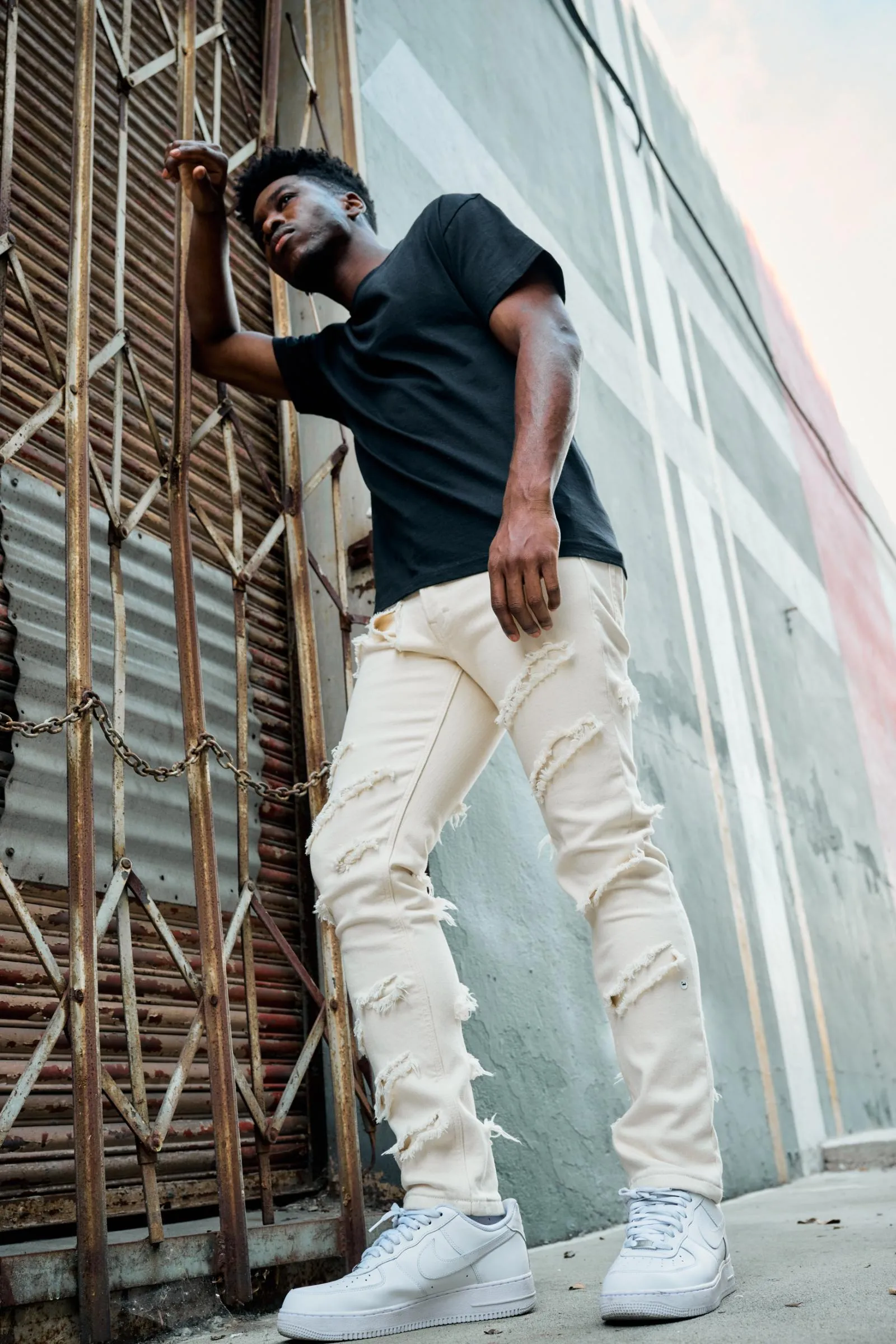 ANOM SKINNY FIT "DYNASTY" CREAM
