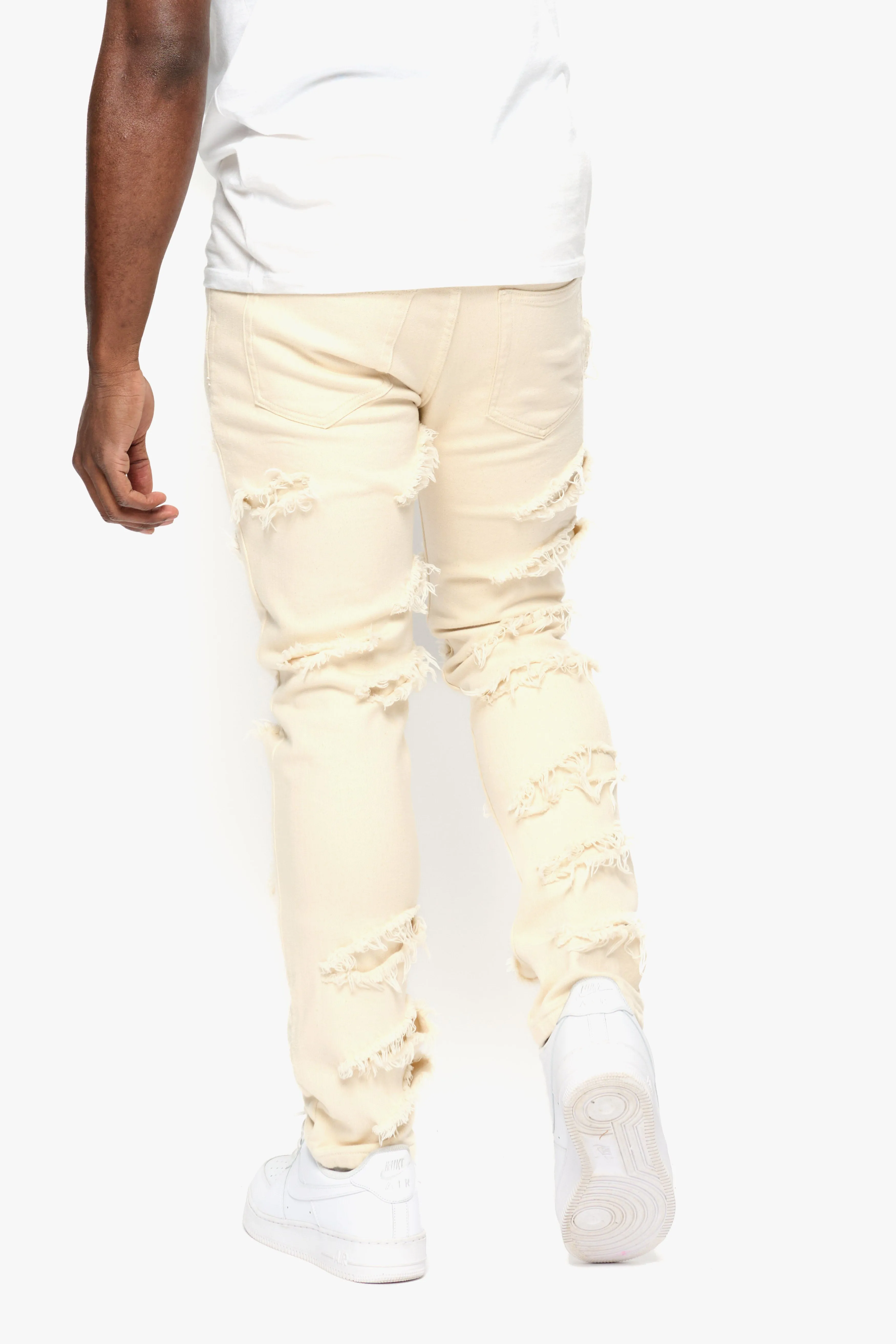 ANOM SKINNY FIT "DYNASTY" CREAM
