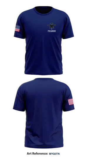 Anvil Company 2-22 Infantry Store 1 Core Men's SS Performance Tee - myq3Tn