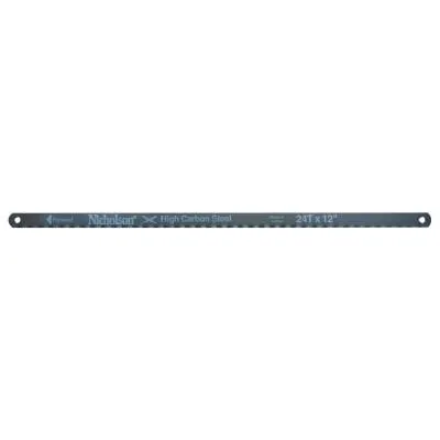 Apex Tool Group Solid Flexible Carbon Steel Hacksaw Blades, 12 in, 24 TPI, 63268