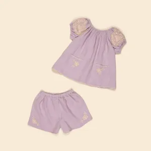 Apolina Barbara Short Set || Lavender