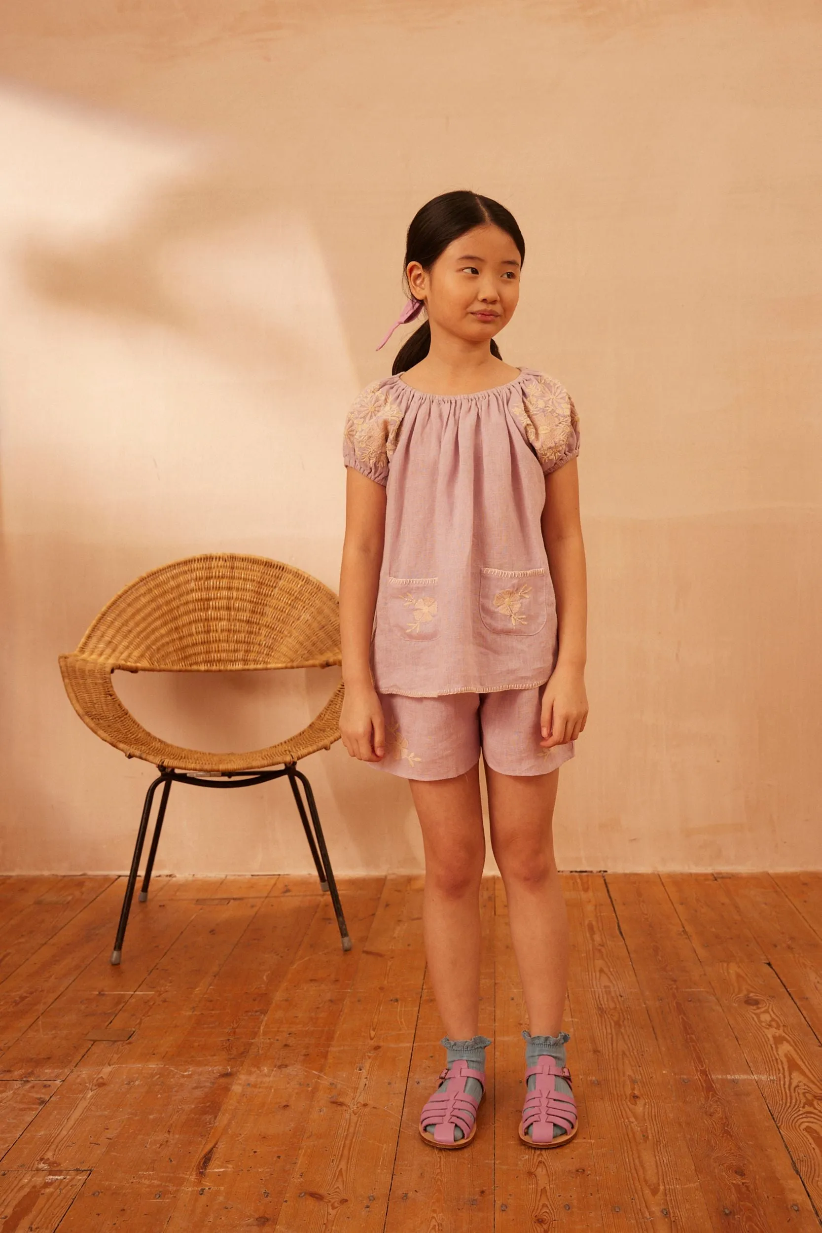 Apolina Barbara Short Set || Lavender