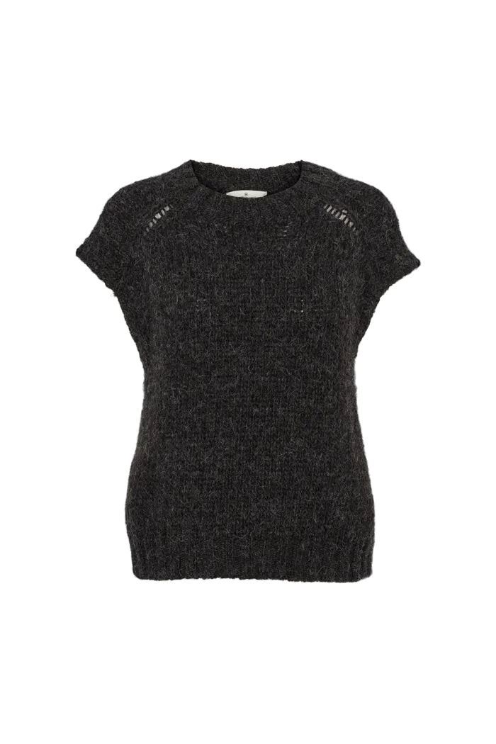 Apuana Vest - Dark Grey Mel.