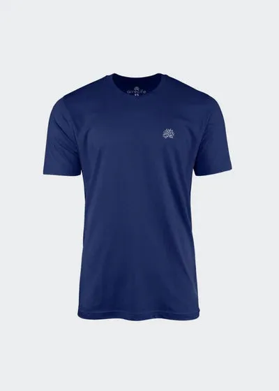 Arrecife Logo Tee- Navy