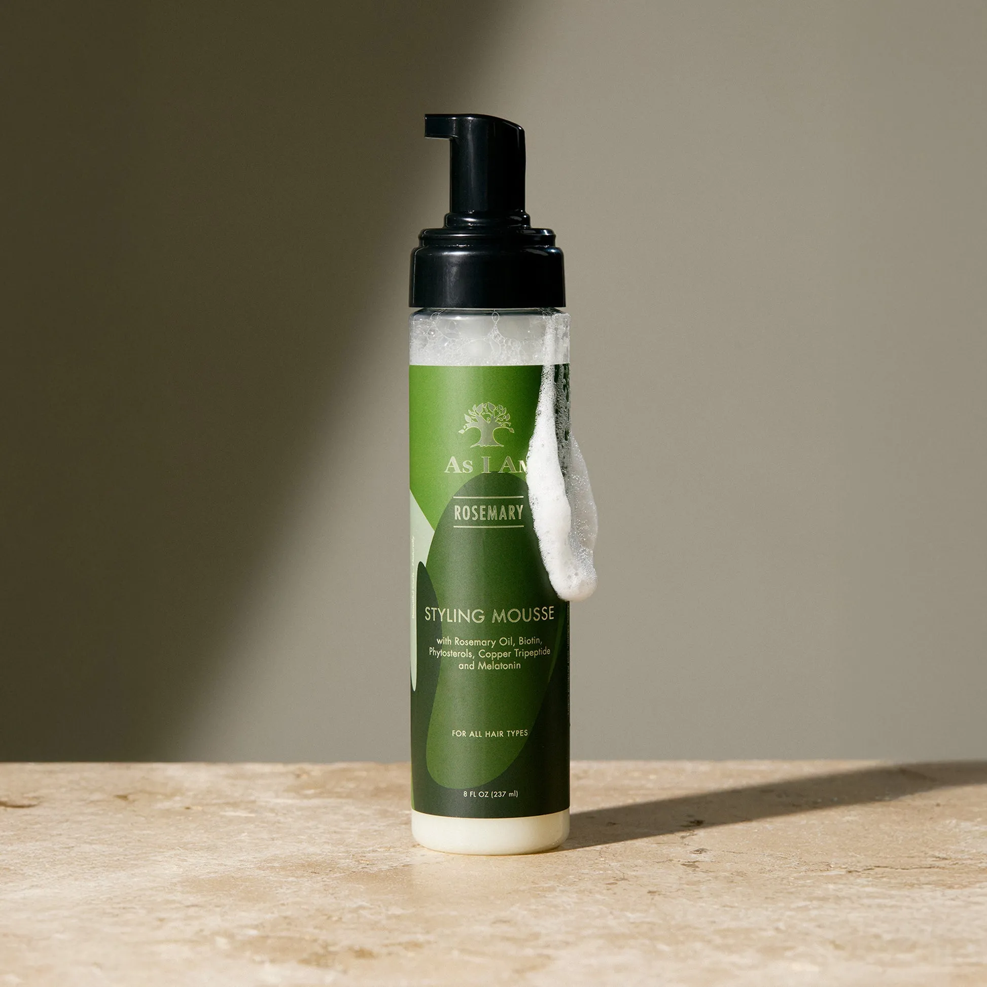 As I Am Rosemary Styling Mousse 8oz