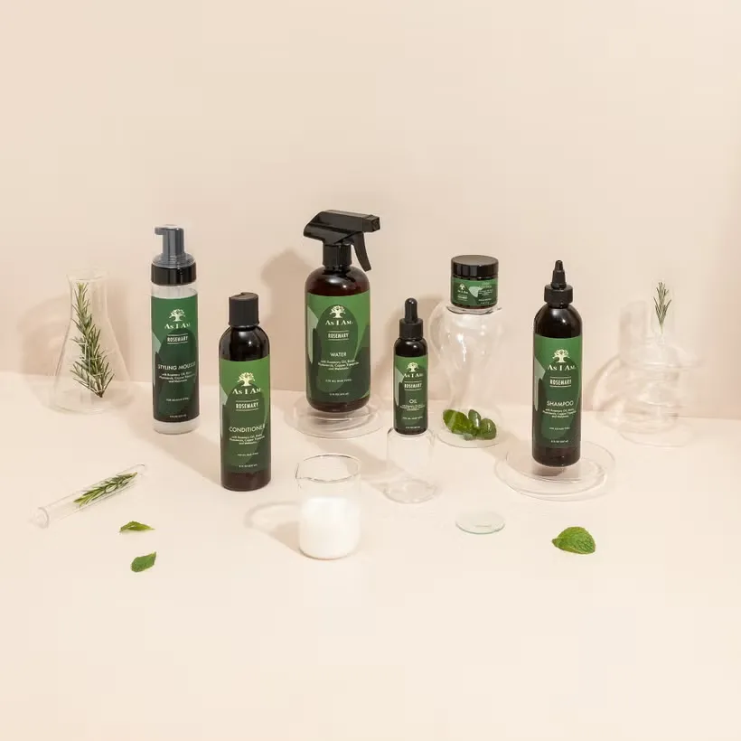 As I Am Rosemary Styling Mousse 8oz