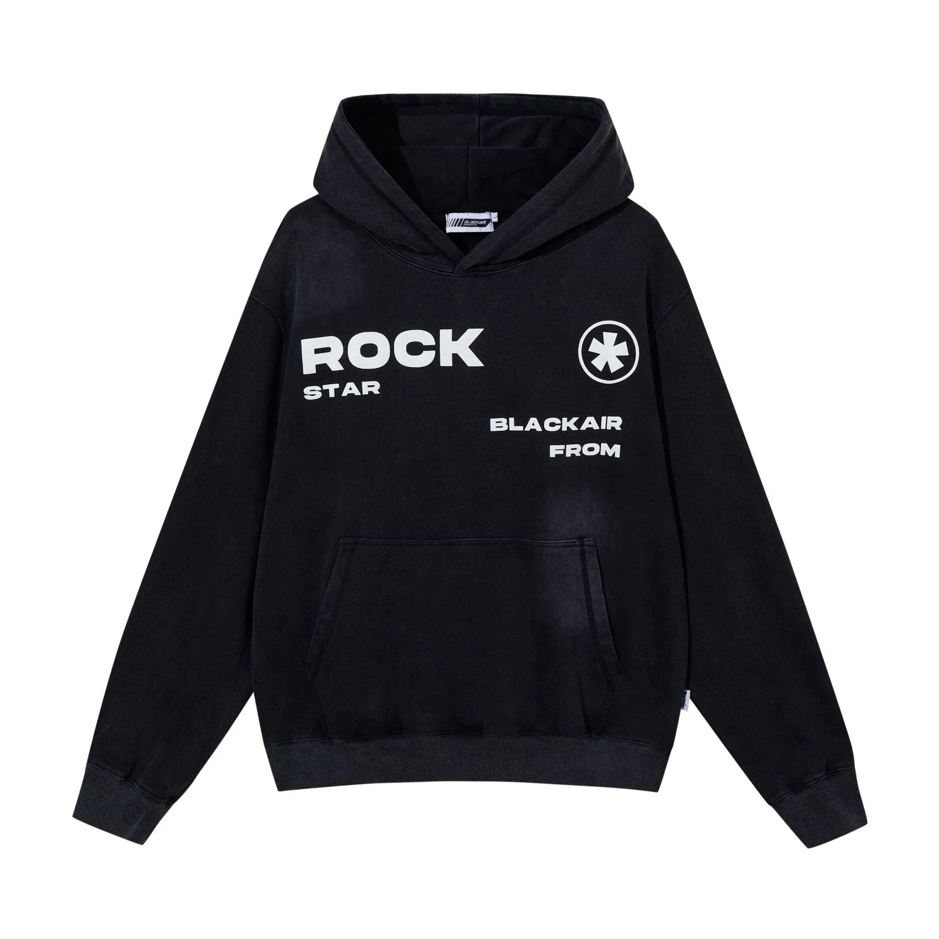 Autumn New 400G Blockbuster American Street Wash Old Letters Multi-color Vests For Men And Women