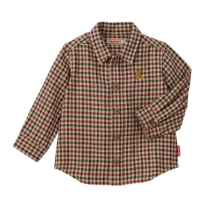 Autumn-Winter Long-Sleeve Checkered Shirt