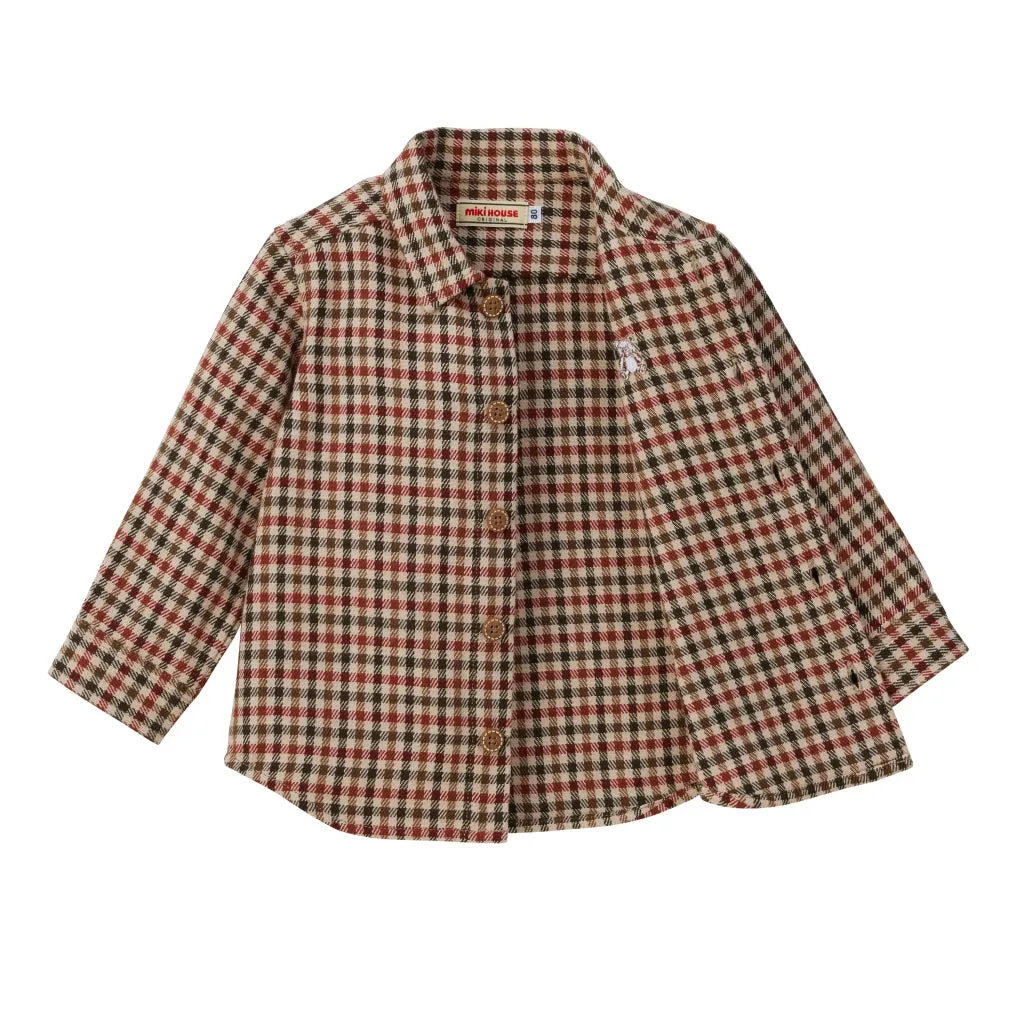 Autumn-Winter Long-Sleeve Checkered Shirt