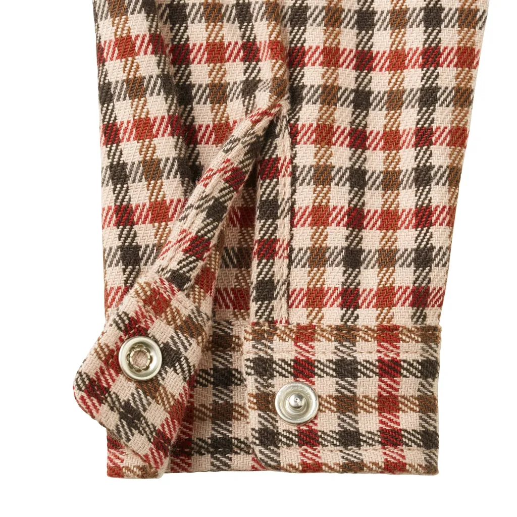 Autumn-Winter Long-Sleeve Checkered Shirt