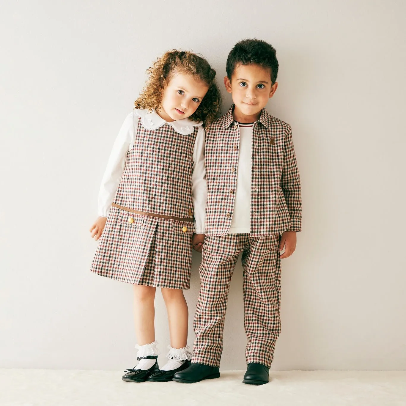 Autumn-Winter Long-Sleeve Checkered Shirt