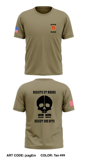 B Co, 1-5 IN, 25th ID Store 1 Core Men's SS Performance Tee - jxagEm