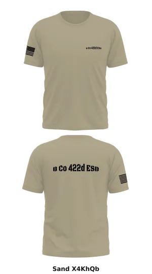 B Co 422d ESB Store 1 Core Men's SS Performance Tee - X4KhQb