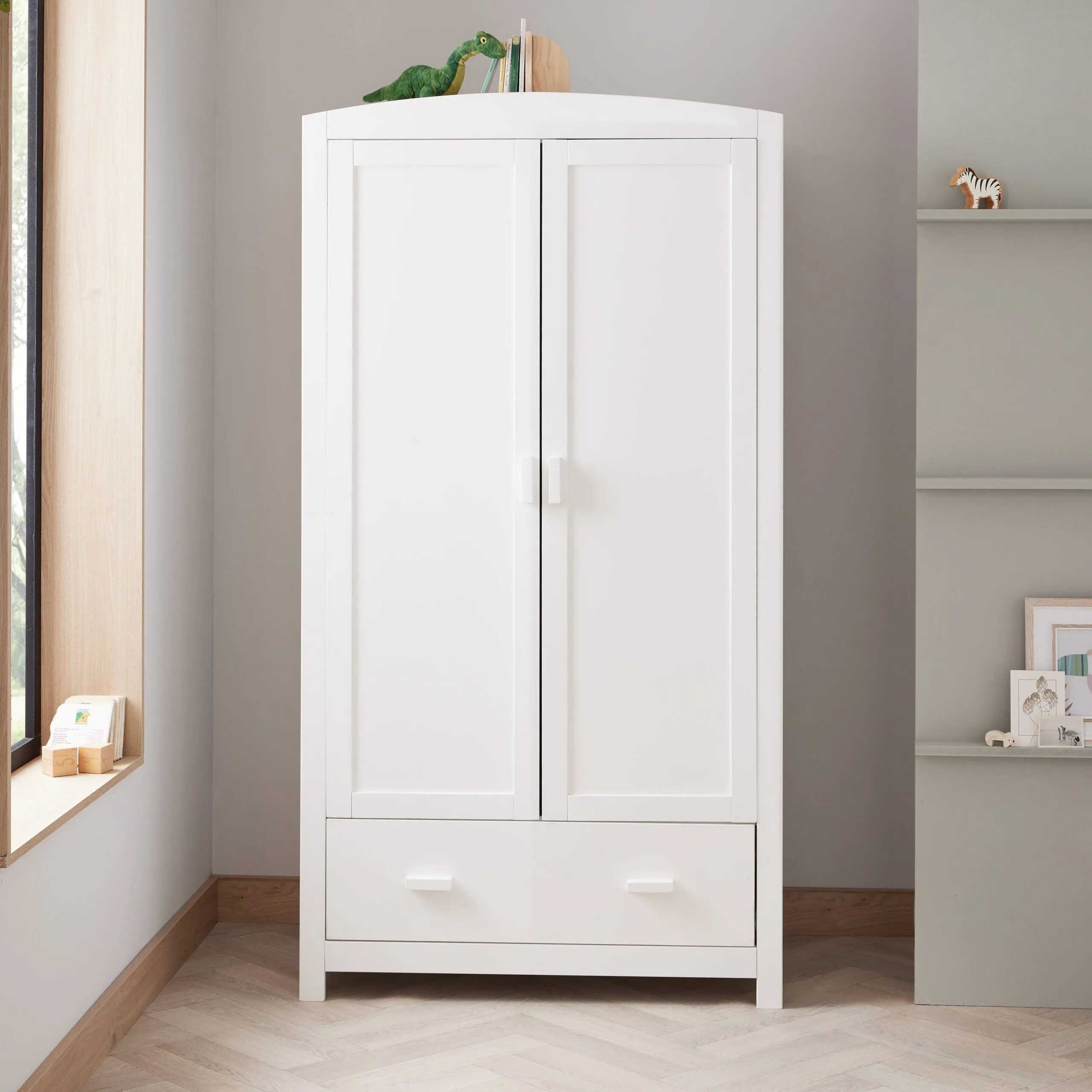 Babymore Stella 3 Piece Room Set - White